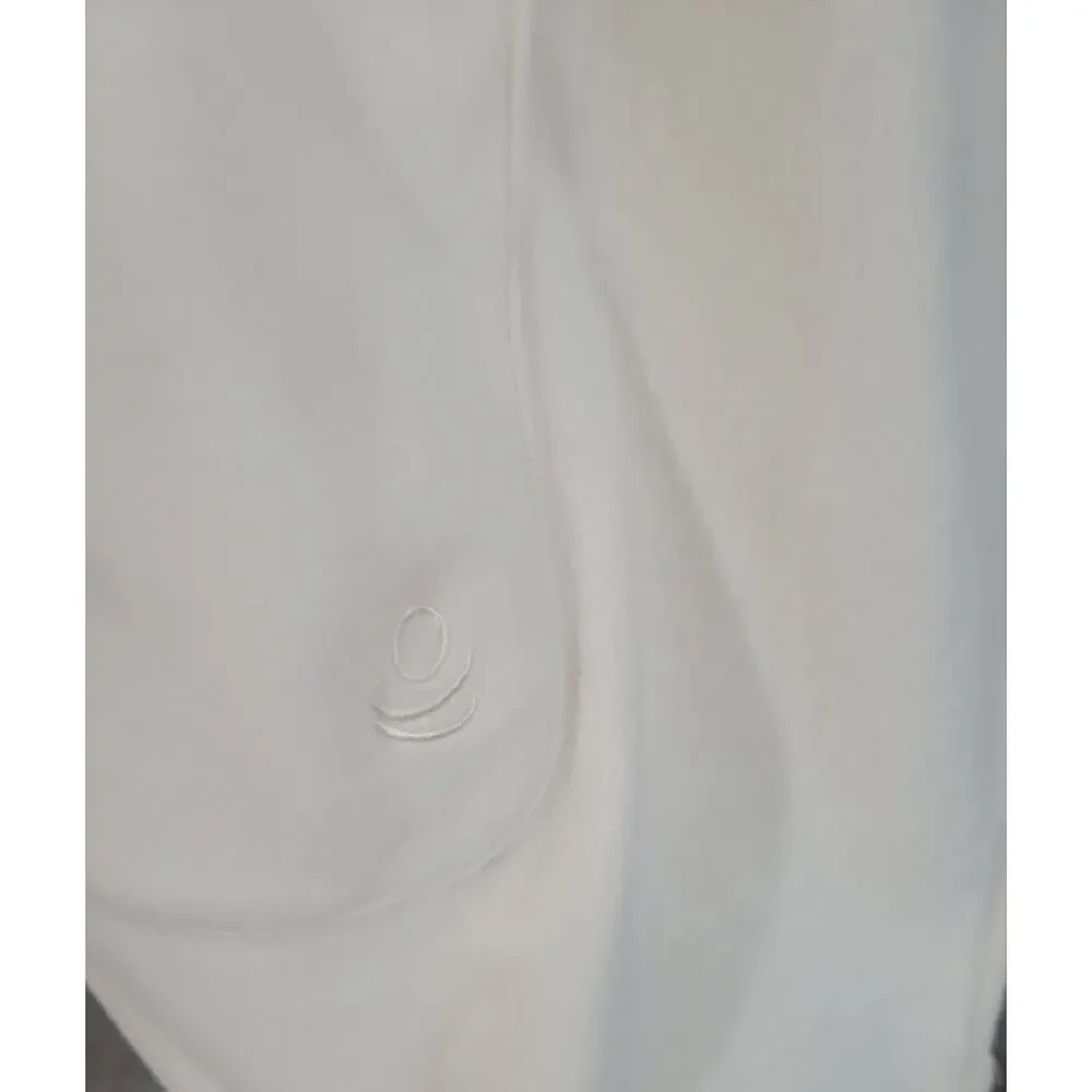 Cuddl Dud One Size Reg Cream Stretch Fleece Wrap Removable Scarf A667660 NWOT